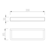 Rectangular Stainless Steel Bath Towel