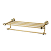 2-Tier Bathroom Glass Shelves