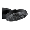 Modern Style Yeelim into The Wall Recessed Round Brass Bracket ABS Showerhead Spray Water on Top