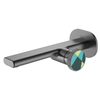 Yeelim Bathroom Single Hole Single Temperature Control into The Wall Concealed Brass Basin Faucet