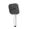 Yeelim Three-function 3D Spiral Ladder Design Air Pressurized Self-cleaning ABS Shower Round Hand Shower