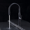 Yeelim Pull Down Kitchen Faucet With Sprayer Brushed Gold Morden Style