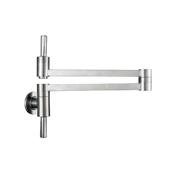 Folding And Rotating Brass Faucet