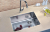 black kitchen sink drop in