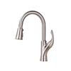 Yeelim Kitchen Filter Faucet In Brushed With 3 Function Pull-Down Sprayer