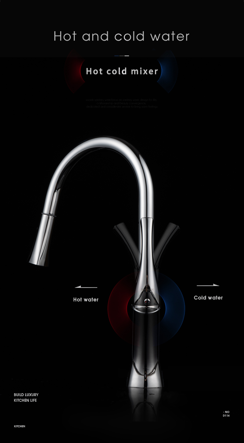 Pull Down Kitchen Facuet