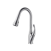 Factroy Brass Widespread Kitchen Faucet Chrome Finished
