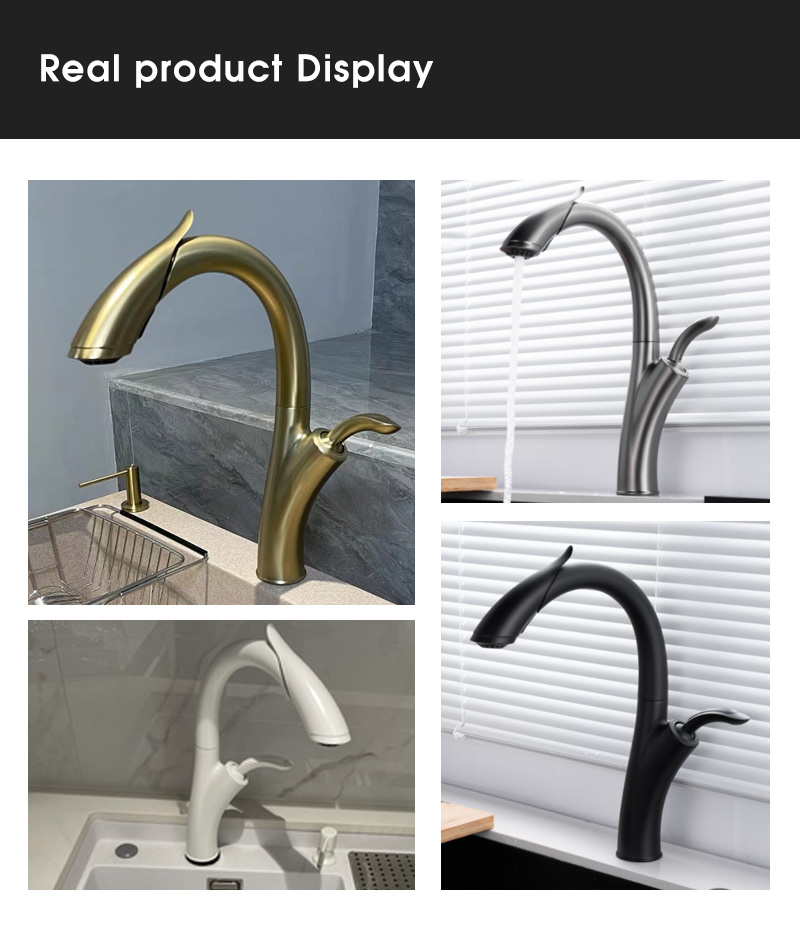 pull out spray kitchen faucet