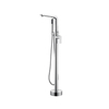 Bathroom Brass Single Lever Floor-standing Bath Mixer