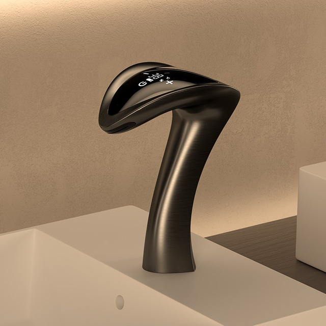 Modern Sink Faucets With Touch Senser & Digital Temperature Display