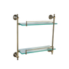 2-Tier Bathroom Glass Shelves ML-28015