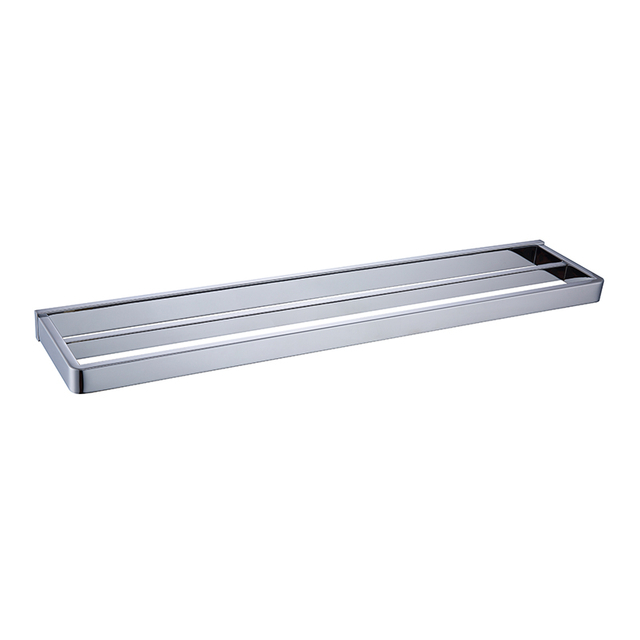 Double Rod Stainless Steel Thickened Bath Towel Pendant