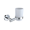 Chrome-plated Mouthwash Cup Holder