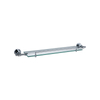 Chrome Plated Metal Glass Shelf