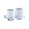 YEELIM Double Toothbrush Tumbler Holder