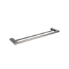 Wholesale Modern Bathroom Wall Mounted Brass Double Tiers Commercial Bathroom Towel Rack Set 