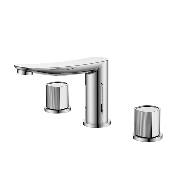 3-Hole Bathroom Sink Faucet