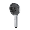 Yeelim Three-function 3D Spiral Ladder Design Air Pressurized Self-cleaning ABS Shower Round Hand Shower