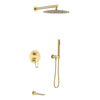 Yeelim Bathroom Shower Concealed Installation with Enlarged Top Spray Strip under Water Outlet