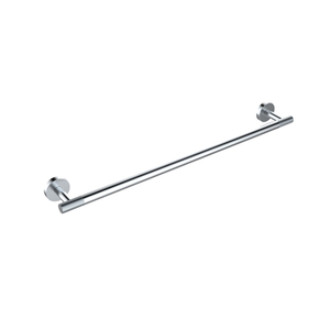 Chrome Plated Single Pole Towel Rack