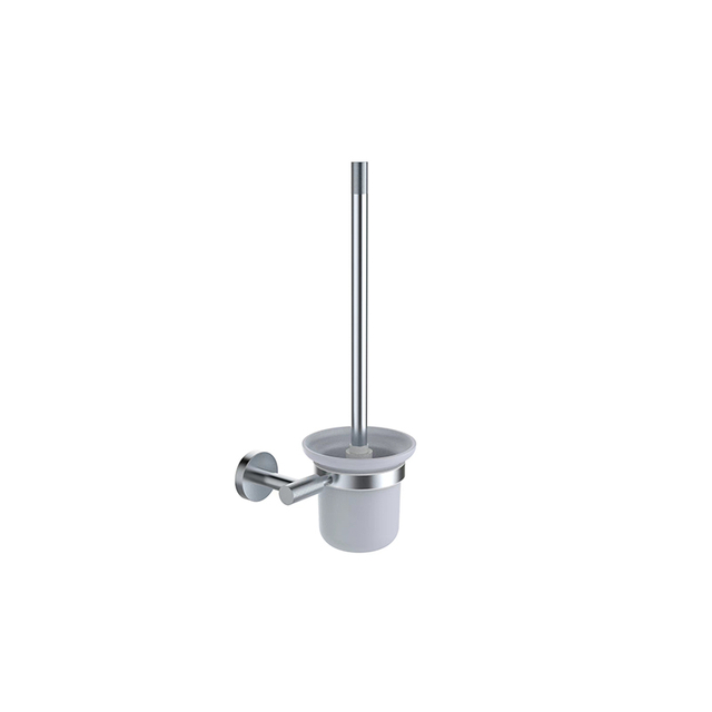 Chrome-plated Bathroom Toilet Brush Holder