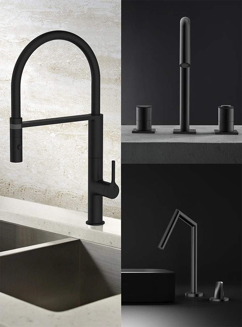 kitchen sinks and faucets