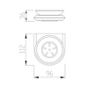 YEELIM Bathroom Soap Dish