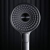Yeelim Three-function 3D Spiral Ladder Design Air Pressurized Self-cleaning ABS Shower Round Hand Shower