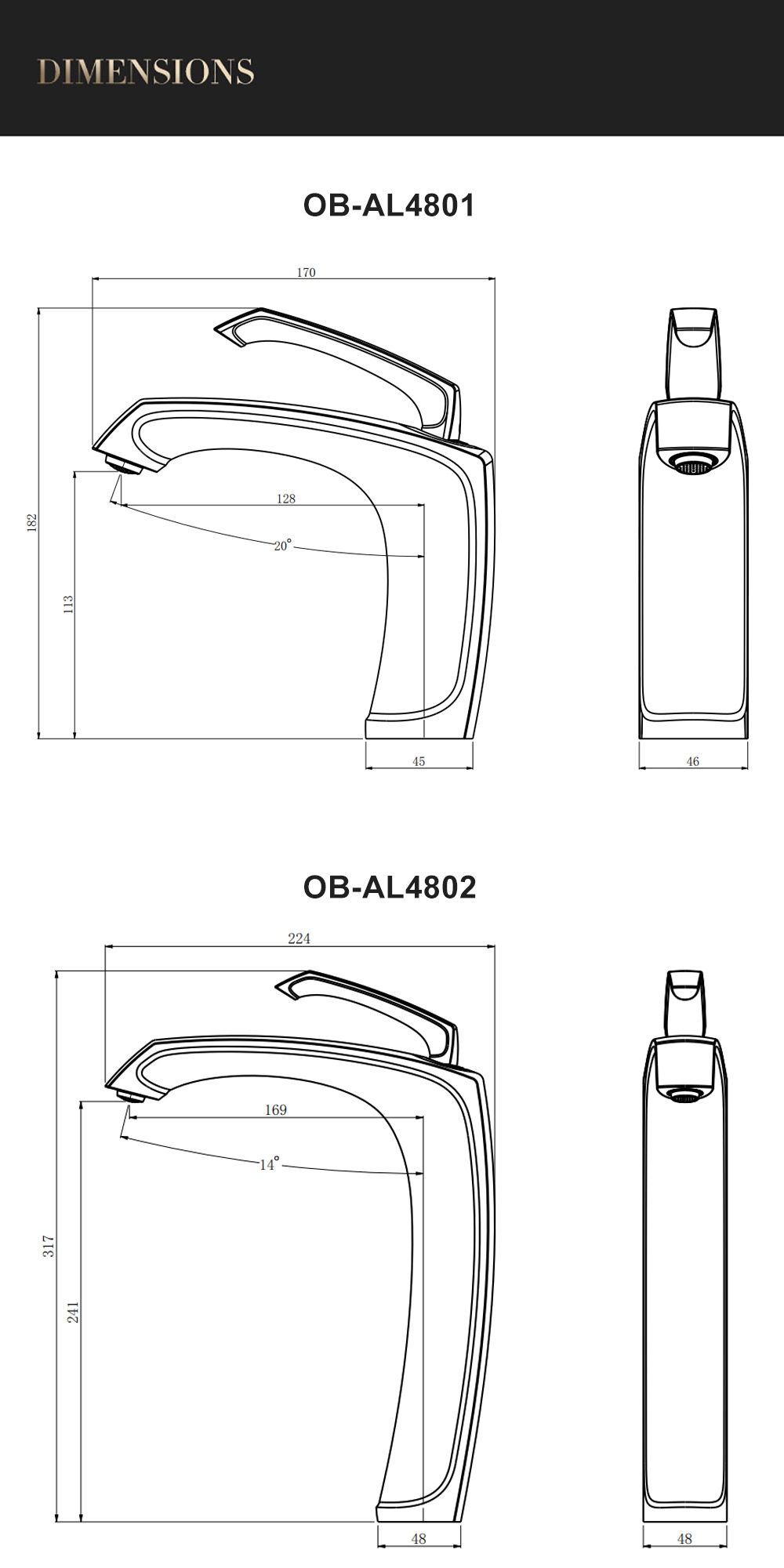 Modern Bathroom Faucet