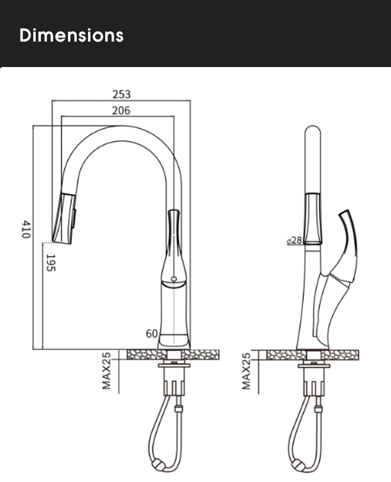 kitchen faucet pull out