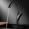 Yeelim Sprayer Kitchen Sink Faucet With Pull Out Spray Gunmetal Black Single Hole