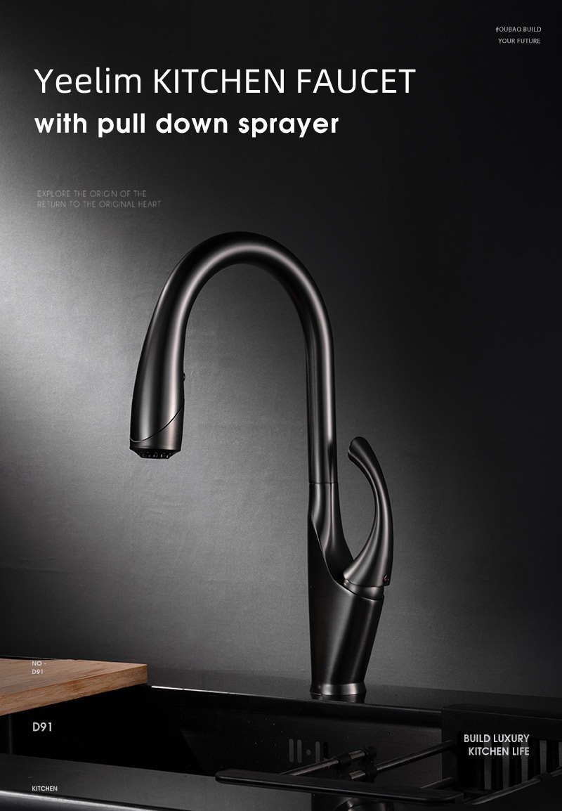 Black Kitchen Facuet