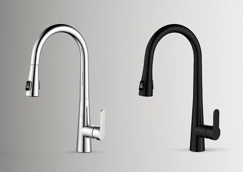 brass faucets kitchen