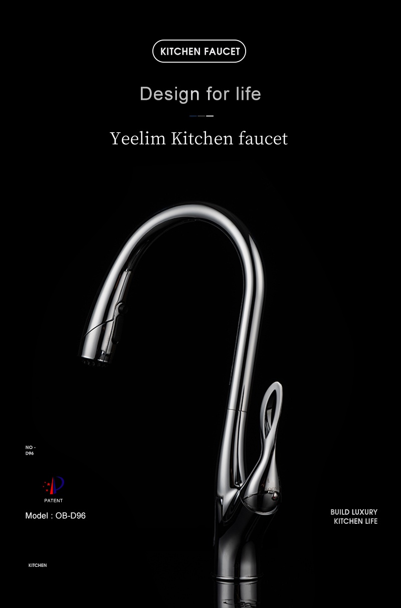 Chrome Kitchen Faucet