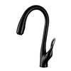 Yeelim Kitchen Sink Faucet With Pull Out Sprayer Chrome Gooseneck