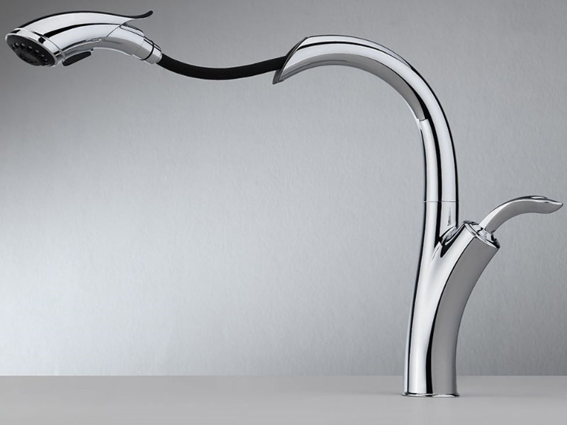 two handle kitchen faucet