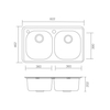 porcelain kitchen sinks undermount