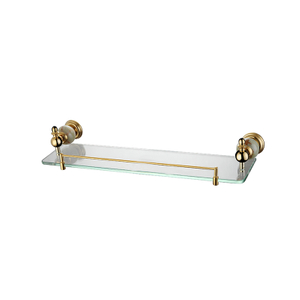 Golden Glass Shelf