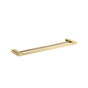Wholesale Modern Bathroom Wall Mounted Brass Double Tiers Commercial Bathroom Towel Rack Set 