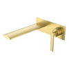 Single Handle Bathroom Brass In-wall Concealed Hot And Cold Basin Faucet