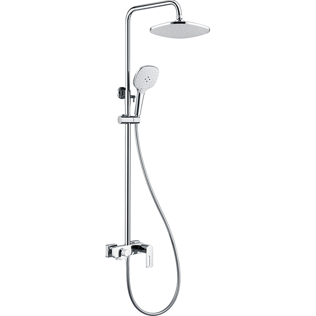 Bathroom Bathtub Hot And Cold Mixer Faucet with Hand Shower with Top Spray