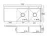 white sinks kitchen