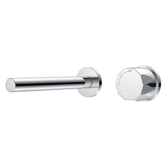 Single Knob Design Concealed Bathroom Gun Short Rod Brass Faucet