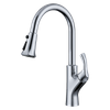 Kitchen Faucet Water Filter Single Handle Water Filter In Brushed