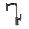 Yeelim Kitchen Faucet Single Handle Pull Brass Chrome High Pole Faucet