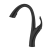 Yeelim Black Pull Down Kitchen Sink Tap With Sprayer High End Luxury Single Handle