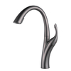 Yeelim Sprayer Kitchen Sink Faucet With Pull Out Spray Gunmetal Black Single Hole
