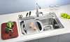 single basin undermount kitchen sink