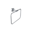Chrome Square Towel Ring