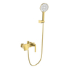Yeelim Single Handle Bathroom Brass Handheld Shower Shower Set